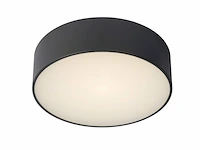 Lucide roxane plafonnière badkamer 25 cm led 1x10w 2700k ip54 antraciet - afbeelding 1 van  2