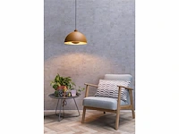 Lucide siemon hanglamp 40 cm 1xe27 okergeel - afbeelding 4 van  4
