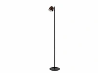 Lucide skanska rech oplaadbare vloerlamp binnen/buiten accu/batterij 23 cm led dimbaar ip44 koffie - afbeelding 1 van  3