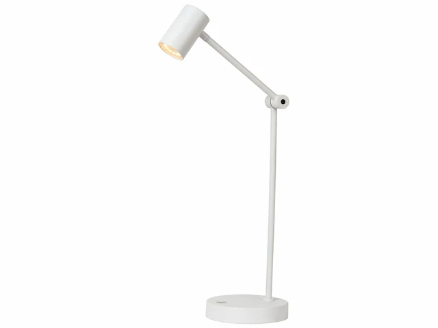 Lucide tipik oplaadbare bureaulamp accu/batterij led 3 stepdim 1x3w 2700k wit - afbeelding 1 van  3