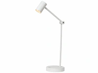 Lucide tipik oplaadbare bureaulamp accu/batterij led 3 stepdim 1x3w 2700k wit - afbeelding 1 van  3