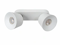 Lucide trigono plafondspot 2xgu10 wit - afbeelding 2 van  4