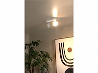 Lucide trigono plafondspot 2xgu10 wit - afbeelding 4 van  4