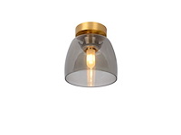 Lucide tyler plafondlamp badkamer zwart - afbeelding 2 van  3