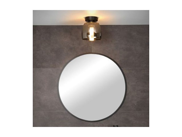 Lucide tyler plafondlamp badkamer zwart - afbeelding 3 van  3