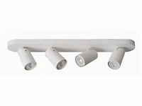 Lucide xyrus plafondspot led dim to warm gu10 4x5w 2200k/3000k wit - afbeelding 1 van  1
