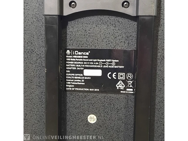 Luidspreker idance, megabox 8000, bouwjaar 2019 - afbeelding 8 van  9