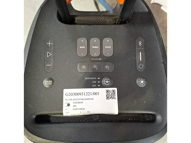 Luidspreker, jbl, partybox 310 - afbeelding 8 van  8
