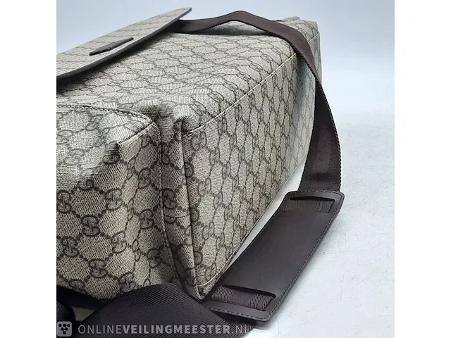 Luiertas gucci, gg supreme baby changing bag - afbeelding 3 van  14
