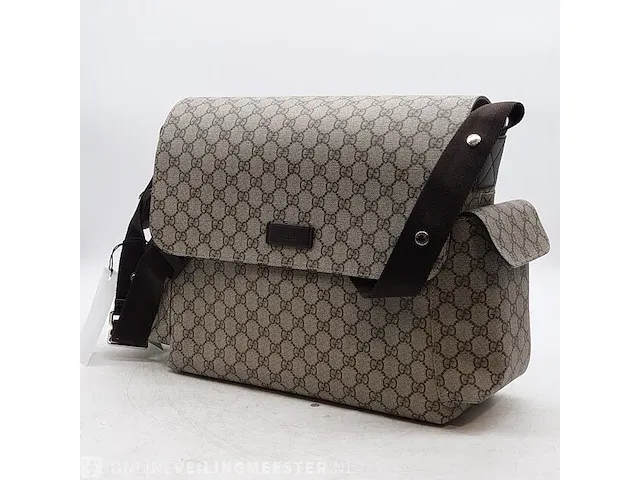 Luiertas gucci, gg supreme baby changing bag - afbeelding 1 van  14