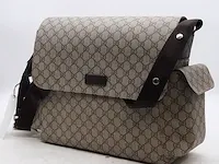 Luiertas gucci, gg supreme baby changing bag - afbeelding 1 van  14