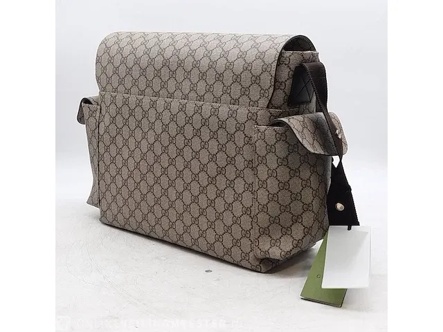 Luiertas gucci, gg supreme baby changing bag - afbeelding 9 van  14