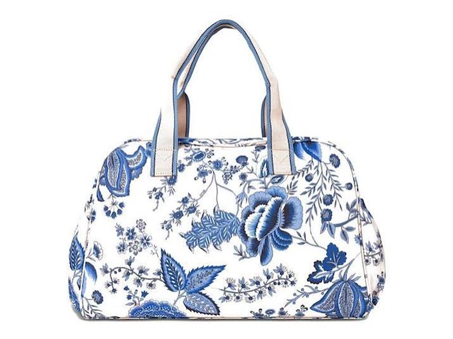 Luiertas, oilily, bibi, blauw/crème - afbeelding 1 van  4