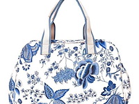 Luiertas, oilily, bibi, blauw/crème - afbeelding 1 van  4