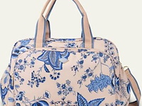 Luiertas, oilily, bibi, blauw/crème - afbeelding 2 van  4