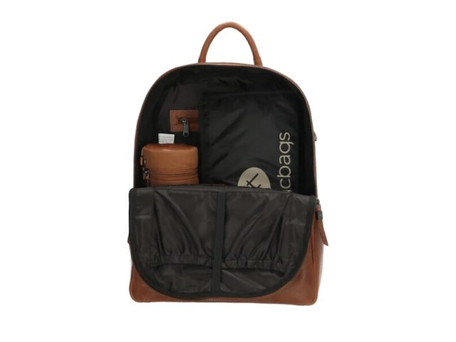 Luiertas rugzak, micmac bags, cote d'azur, cognac - afbeelding 3 van  5