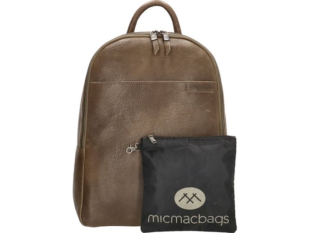 Luiertas rugzak, micmac bags, cote d'azur, donkertaupe - afbeelding 5 van  9