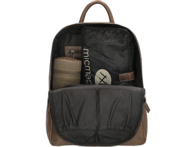 Luiertas rugzak, micmac bags, cote d'azur, donkertaupe - afbeelding 8 van  9