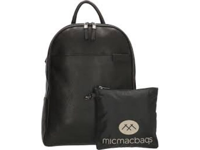 Luiertas rugzak micmac bags, cote d'azur, zwart - afbeelding 2 van  3