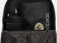 Luiertas rugzak micmac bags, cote d'azur, zwart - afbeelding 3 van  3