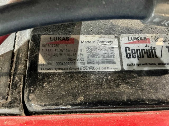 Lukas hydraulik super silent hydraulische schaar - afbeelding 5 van  14