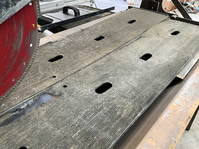 Lumag profi stm 350-1200 pro steen zaagtafel - afbeelding 2 van  11