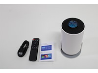 Lumenix r1 mini beamer smart tv & 4k support android 11.0 projector wifi 6 & bluetooth 5.0 wit - afbeelding 1 van  1