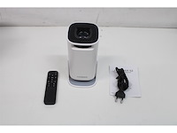 Lumenix s2 mini beamer 4k beeldkwaliteit incl. hdmi kabel android 11.0 home cinema streamen vanaf je telefoon wit - afbeelding 1 van  1