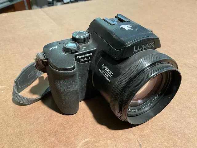 Lumix dmc-fz20 digitale fotocamera - afbeelding 4 van  4
