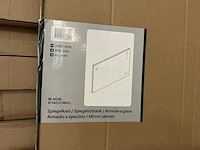 Lunastone bf-m140 badkamerspiegel (140x80 cm) (2x) - afbeelding 2 van  2