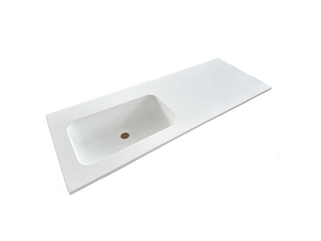 Lunastone wastafel (120 cm) (3x) - afbeelding 1 van  2