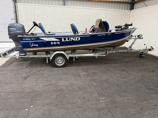 Lund - 16 rebel dlx - consoleboot en visboot - - afbeelding 23 van  42