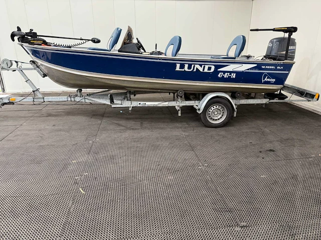 Lund - 16 rebel dlx - consoleboot en visboot - - afbeelding 40 van  42