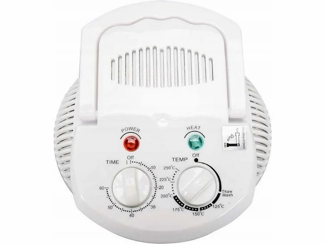 Lund professional heteluchtoven 12 + 5l wit halogeen oven convectie oven 1400w - afbeelding 2 van  4