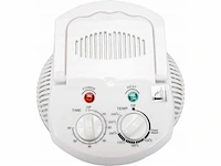 Lund professional heteluchtoven 12 + 5l wit halogeen oven convectie oven 1400w - afbeelding 2 van  4