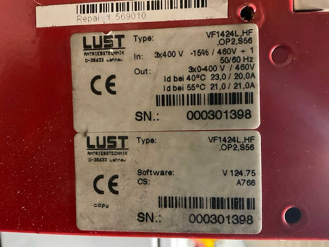 Lust vf1425l.hf frequentieregelaar - afbeelding 3 van  3