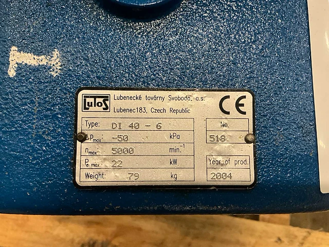 Lutos di 40-6 lobben blower - afbeelding 6 van  6