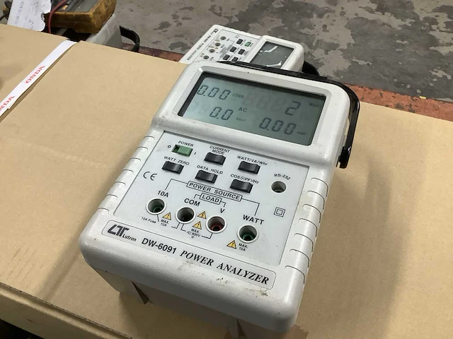 Lutron dw-6091 power analyzer multymeter (3x) - afbeelding 2 van  4