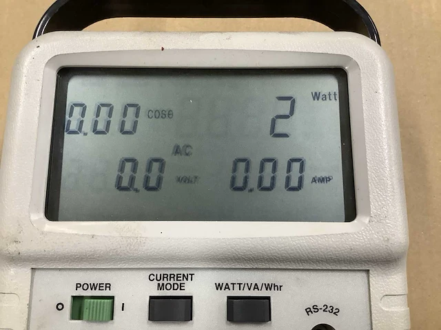 Lutron dw-6091 power analyzer multymeter (3x) - afbeelding 3 van  4