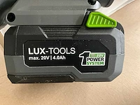 Lux-tools 20v telescopische heggenschaar - afbeelding 10 van  11