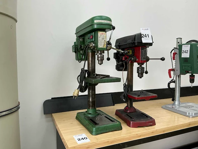 Luxdrill/topcraft kolomboormachine (2x) - afbeelding 1 van  7