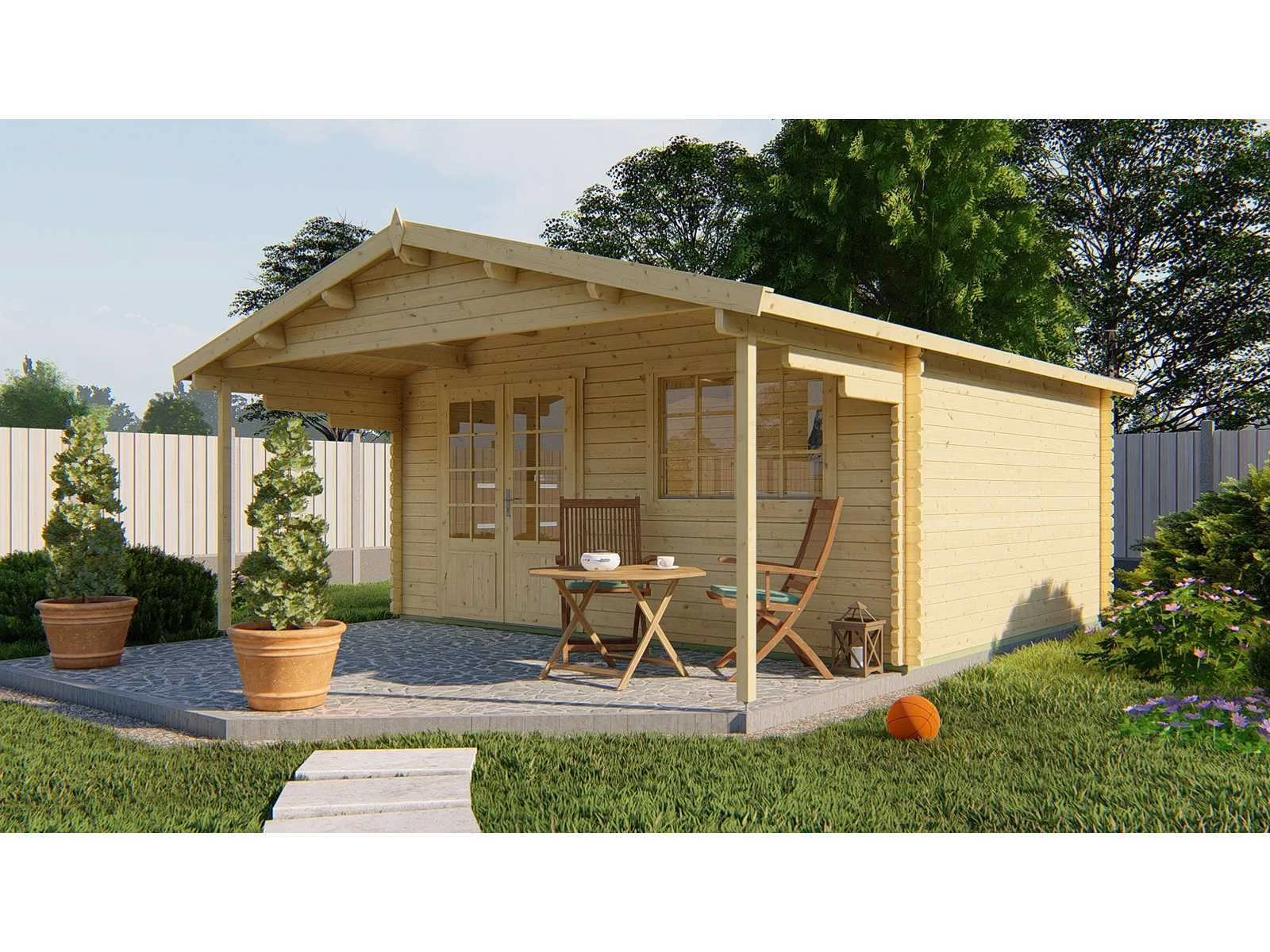Luxe blokhutten en tuinhuizen