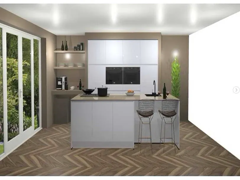 Luxe keukens, sanitair, stoomovens en tegels