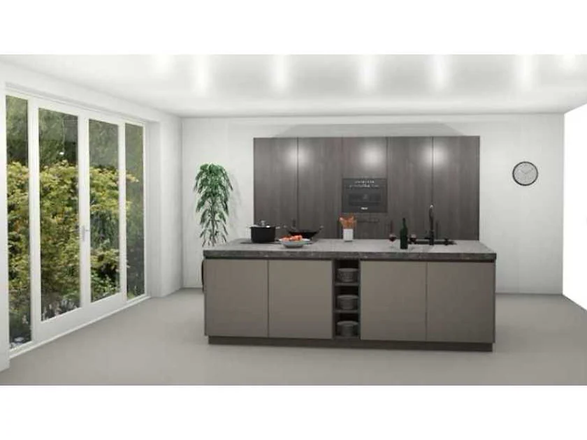 Luxe keukens, sanitair, stoomovens en tegels