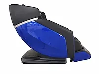 Luxe massagestoel 3d - zero gravity - zwart / blauw - afbeelding 4 van  6