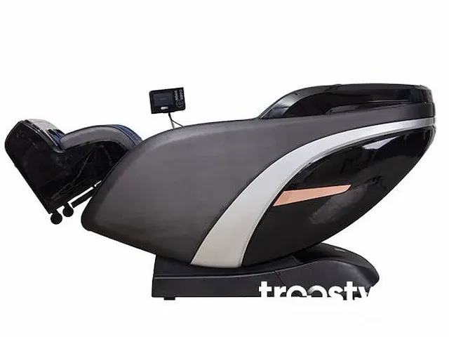 Luxe massagestoel zero gravity - lcd scherm - zwart / blauw - afbeelding 5 van  8