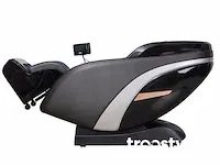 Luxe massagestoel zero gravity - lcd scherm - zwart / blauw - afbeelding 5 van  8