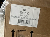 Luxe opklapbed, vouwbed 80x190 troonz, matera royal - afbeelding 4 van  5