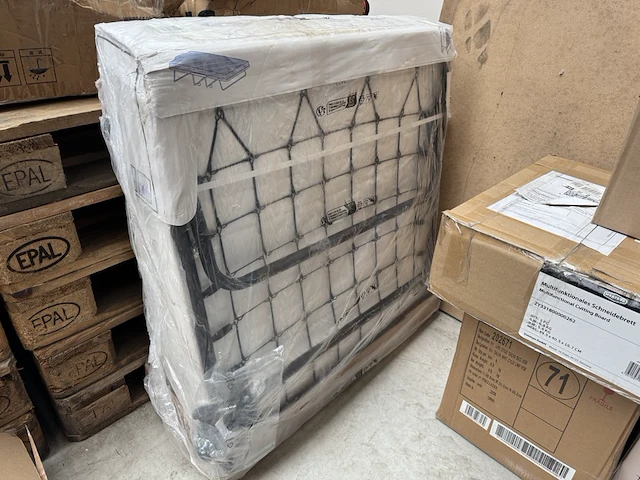 Luxe opklapbed, vouwbed met matras 80x190 troonz, venetia royal - afbeelding 2 van  3