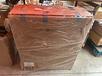 Luxe opklapbed/vouwbed met matras 80x190, troonz, matera deluxe - afbeelding 2 van  3